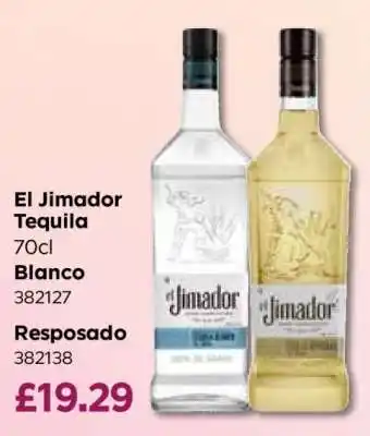 Bestway El Jimador Tequila offer