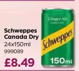 Bestway Schweppes Canada Dry offer