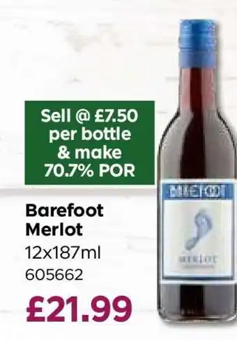 Bestway Barefoot Merlot offer