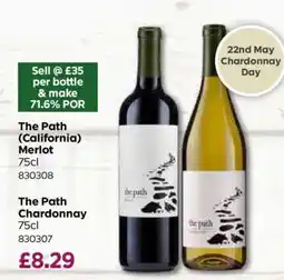Bestway The Path (California) Merlot offer