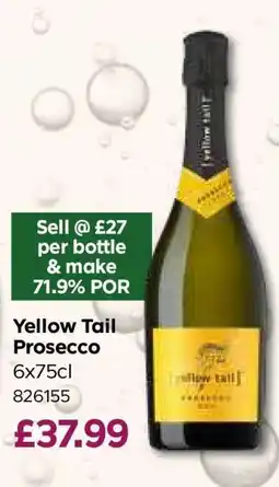 Bestway Yellow Tail Prosecco offer