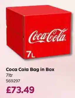 Bestway Coca Cola Bag in Box offer