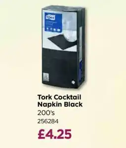 Bestway Tork Cocktail Napkin Black offer