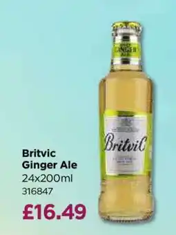 Bestway Britvic Ginger Ale offer