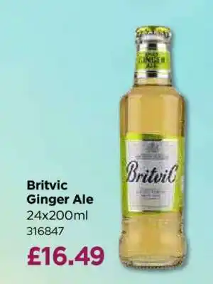 Bestway Britvic Ginger Ale offer