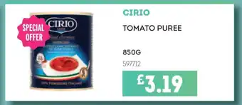 Cirio Tomato Puree