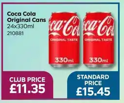 Bestway Coca Cola Original Cans offer