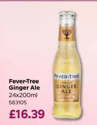 Bestway Fever-Tree Ginger Ale offer