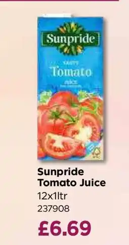 Bestway Sunpride Tomato Juice offer