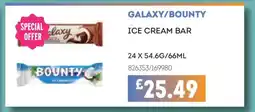 Bestway GALAXY/BOUNTY ICE CREAM BAR offer