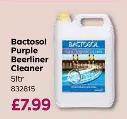 Bestway Bactosol Purple Beerliner Cleaner offer