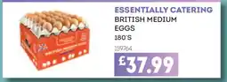 Bestway ESSENTIALLY CATERING BRITISH MEDIUM EGGS 180'S offer