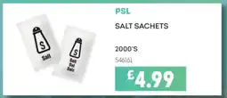 Bestway PSL SALT SACHETS offer