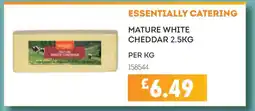 Bestway Mature White Cheddar 2.5kg offer