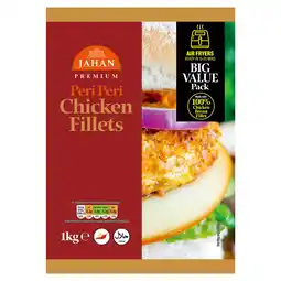 Iceland Jahan Premium Peri Peri Chicken Fillets 1kg offer