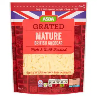 Asda ASDA Grated Mature Cheddar offer
