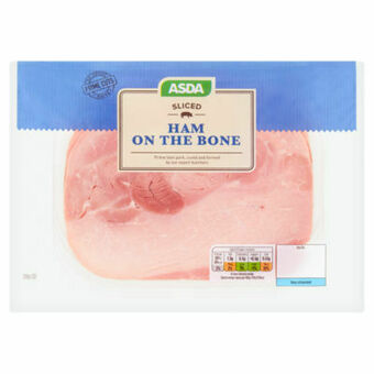 Asda ASDA Sliced Ham on the Bone offer