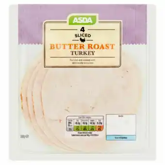 Asda ASDA Thick Sliced Butter Roast Turkey offer