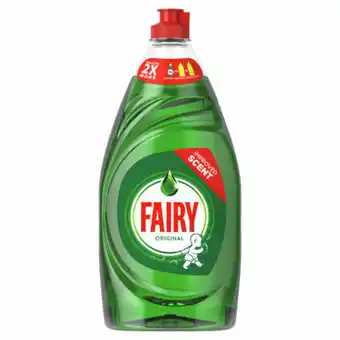 Asda Fairy Original Washing Up Liquid Green with LiftAction offer