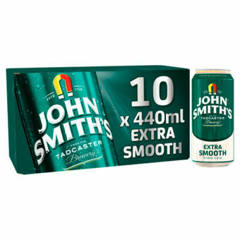 Asda John Smith's Extra Smooth Beer Cans offer