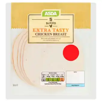 Asda ASDA Thick Sliced Extra Tasty Chicken Breast offer