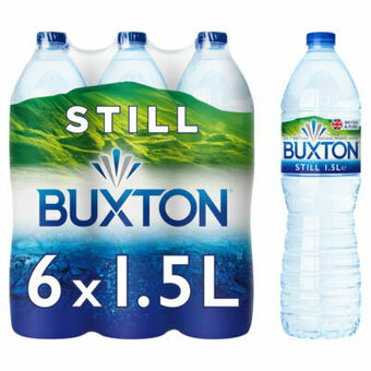 Asda Buxton Still Natural Mineral Water offer