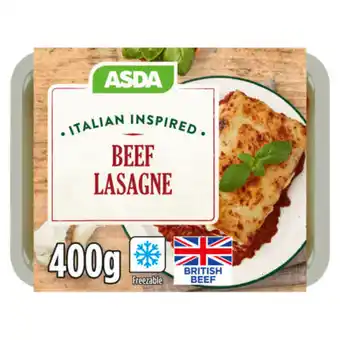 Asda ASDA Beef Lasagne offer