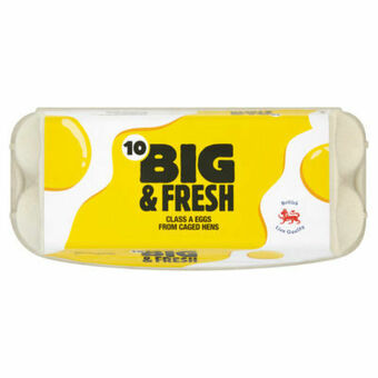 Asda Big & Fresh 10 Mixed Weight Eggs offer