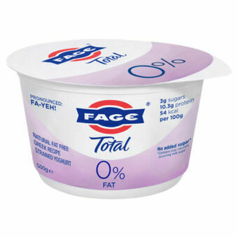 Asda Fage Total Fat Free Greek Recipe Natural Yogurt offer