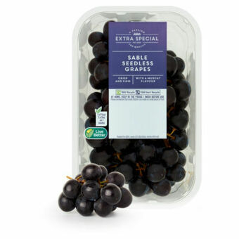 Asda ASDA Extra Special Sable Seedless Grapes offer