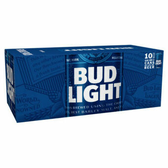 Asda Bud Light Lager Beer Cans Fridge Pack offer