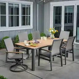 Costco SunVilla Sara 7 Piece Sling Dining Set + Cover offer
