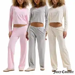 Costco Juicy Couture Ladies 2 Piece Waffle Lounge Set offer