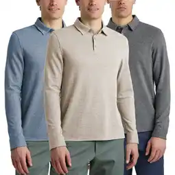 Costco English Laundry Men's Long Sleeve Jersey Polo offer