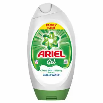 Asda Ariel Washing Liquid Gel Original, 35 Washes offer