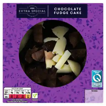 ASDA Extra Special Hand Finished Belgian Chocolate Fudge Cake