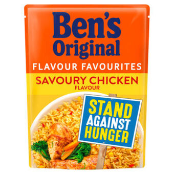 Asda Ben's Original Savoury Chicken Microwave Rice offer