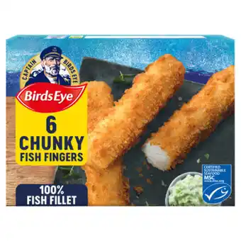 Asda Birds Eye 6 Chunky Fish Fingers offer