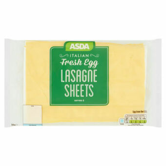 Asda ASDA Italian Fresh Egg Lasagne Sheets offer