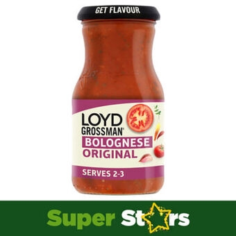 Asda Loyd Grossman Bolognese Original Pasta Sauce offer