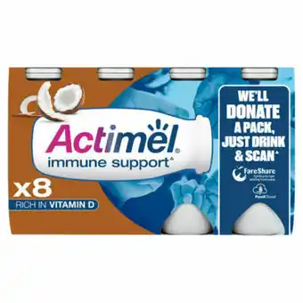 Asda Actimel Coconut Yogurt Drinks offer
