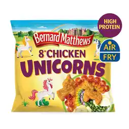 Iceland Chicken Unicorns – Crispy Frozen Chicken Pieces 336g, Fun Meals for Kids offer