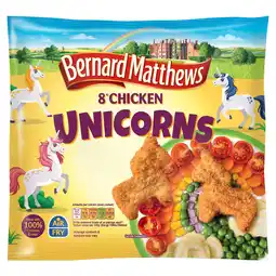 Iceland Chicken Unicorns – Crispy Frozen Chicken Pieces 336g, Fun Meals for Kids offer