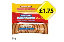 Londis Barebells Caramel Choco, Marshmallow Rocky Road, Cinnamon Bun offer