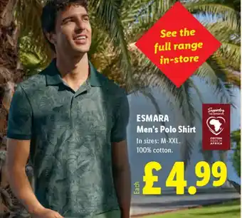 Esmara men's polo shirt