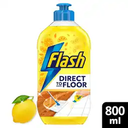 Iceland Flash Direct To Floor Fresh Lemon Zest Floor Cleaner 800ML offer
