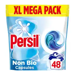 Iceland Persil Non Bio 4 in 1 fast-dissolving laundry capsules, 48 washes offer