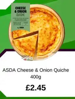 Asda ASDA Cheese & Onion Quiche offer