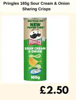 Sainsbury's Pringles Sour Cream & Onion Sharing Crisps offer