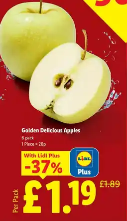 Lidl Golden Delicious Apples offer